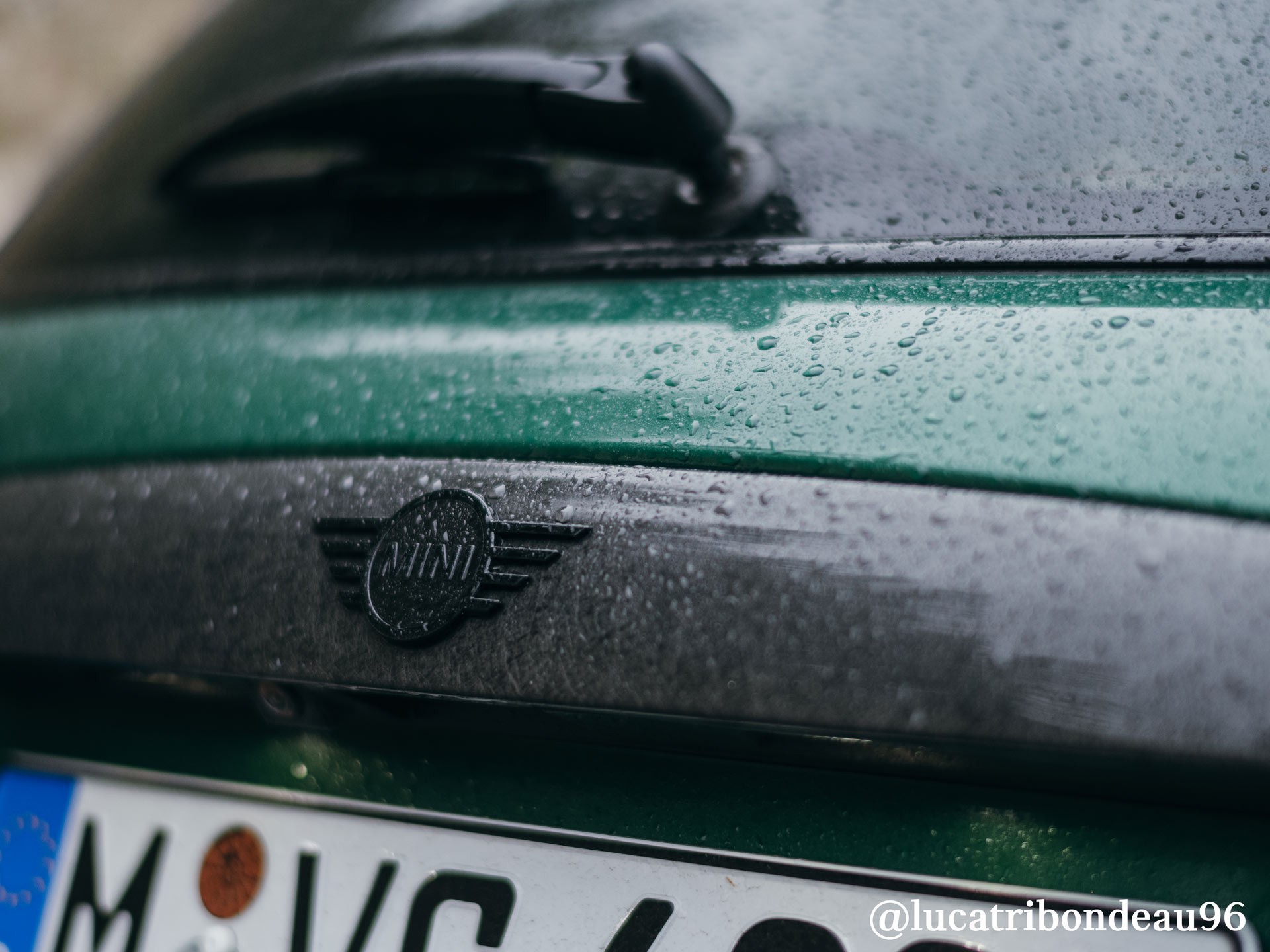 MINI John Cooper Works – Heckklappengriff – schwarz MINI John Cooper Works – Heckklappengriff – schwarz